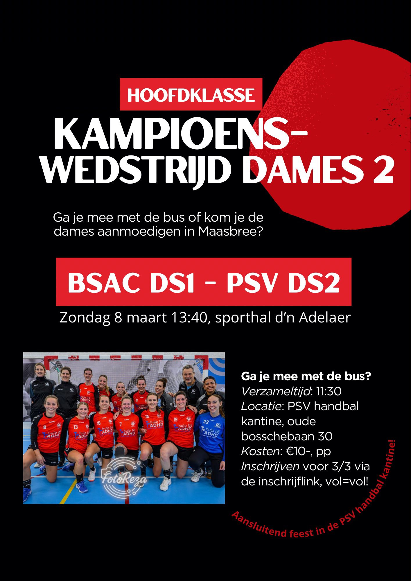 Kampioenswedstrijd Dames 2